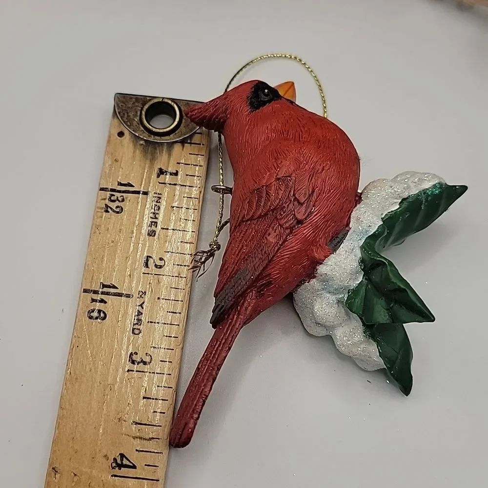 Danbury Mint Christmas Songbird Ornament Cardinal Retired